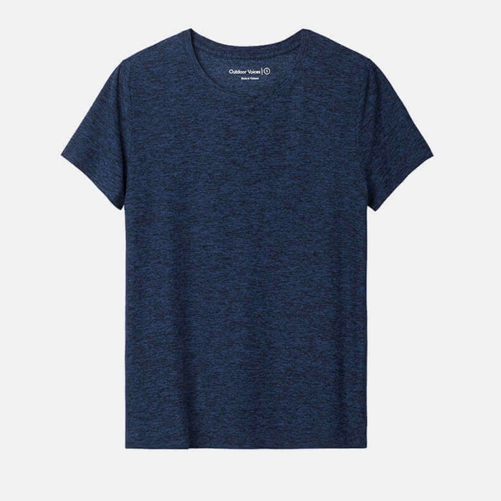 OV Women's Navy CloudKnit Shortsleeve
